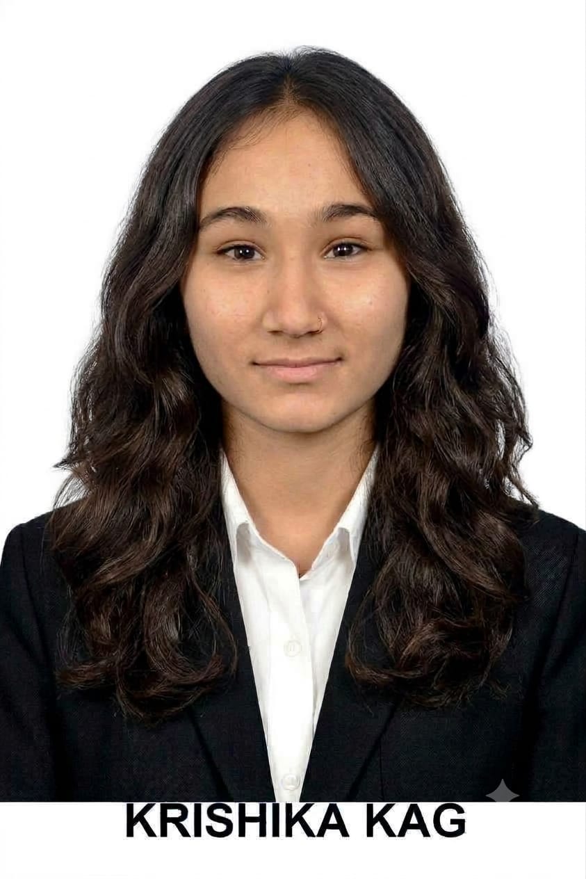 Krishika, coordinator and team member